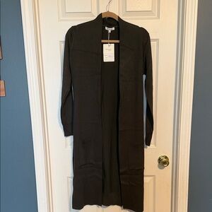 Miracle Olive Open Front Cardigan